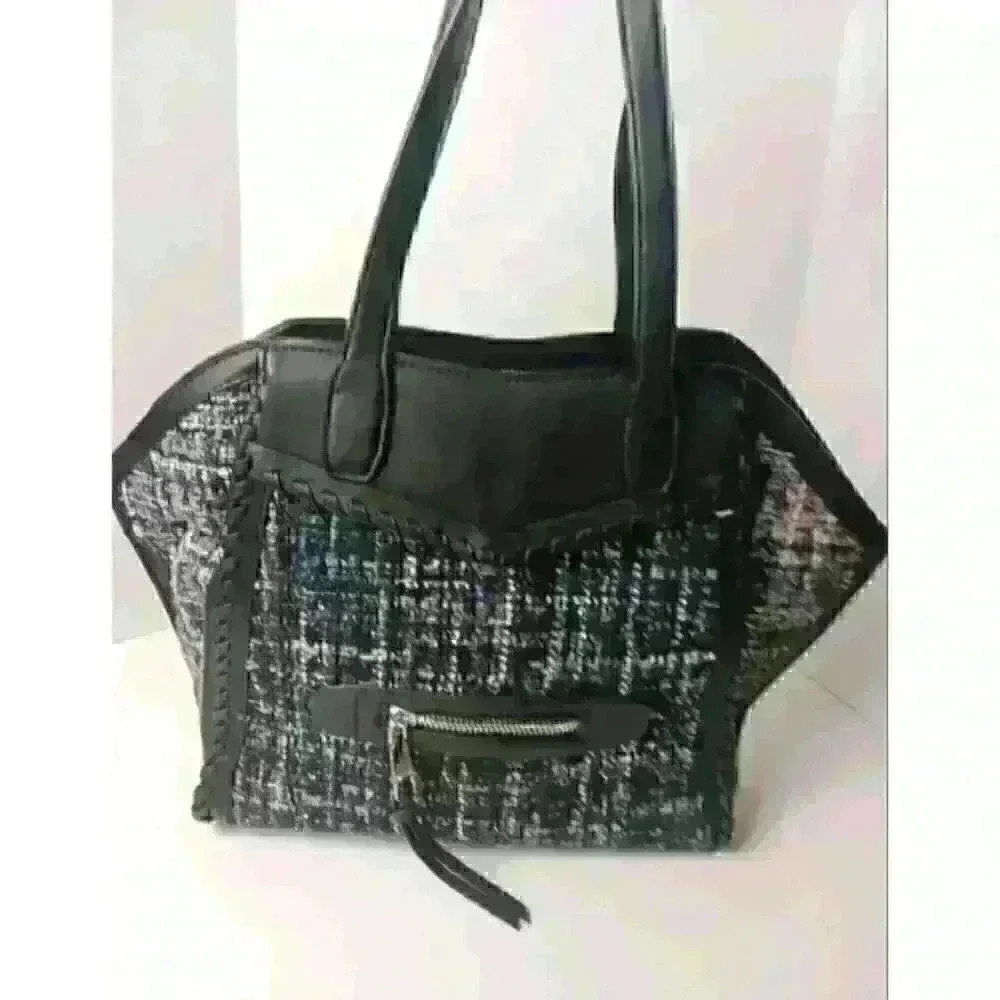 BCBGeneration Aubry Women's Tweed Bag Purse Different